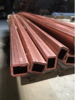 Труба медная профильная
