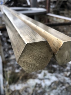 Шестигранник бронзовый