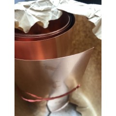 Медная рулонная фольга 0.1х100мм ДПРНМ ГОСТ 1173-2006