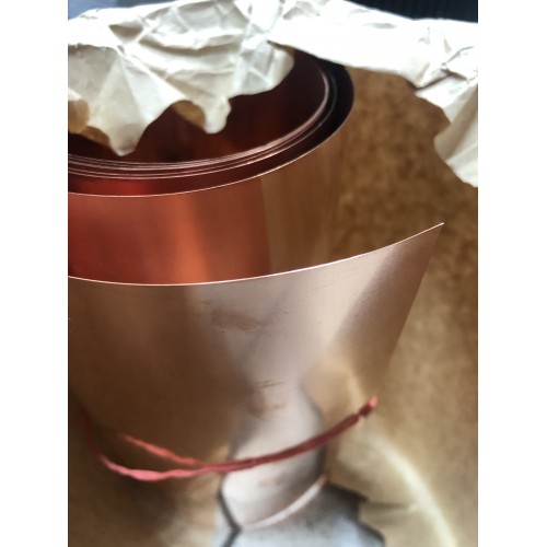 Медная рулонная фольга 0.1х30мм ДПРНМ ГОСТ 1173-2006