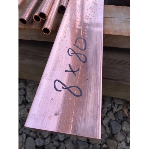 Медная полоса 100х8мм М1 длина 4м ГОСТ 495-92